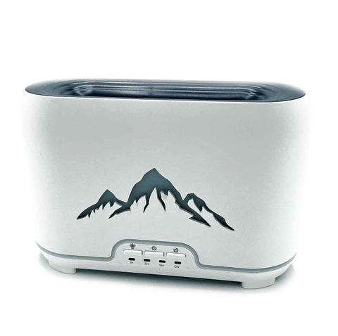 Difuzor Himalayas ovlaživač zraka, USB-C, daljinski, efekt plamena